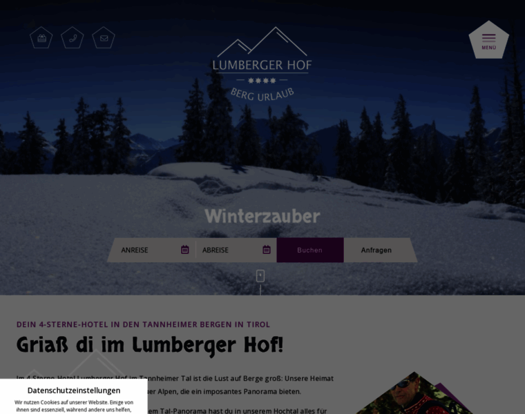 Lumbergerhof.at thumbnail