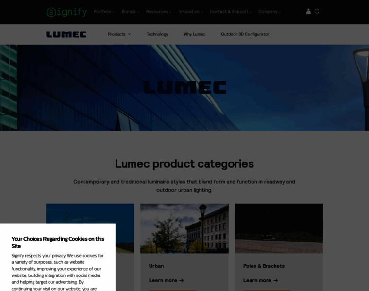 Lumec.com thumbnail