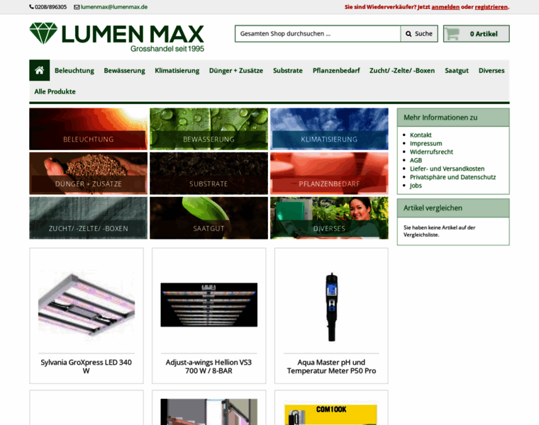 Lumenmax.de thumbnail