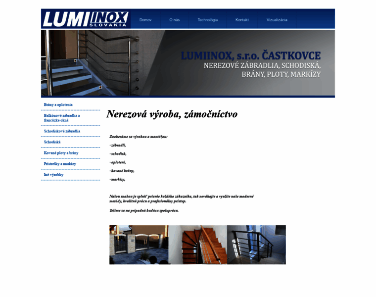 Lumiinox.sk thumbnail