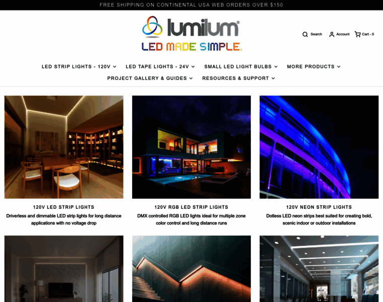 Lumilum.com thumbnail