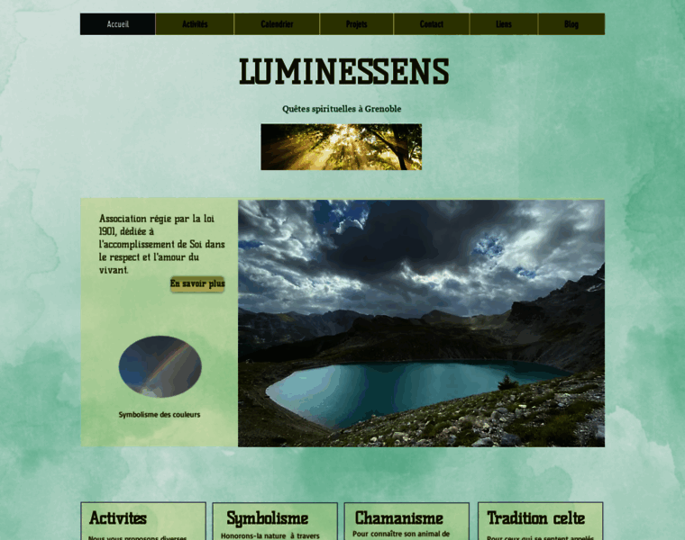 Luminessens.org thumbnail