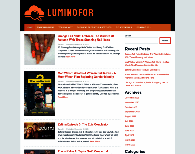 Luminofor.info thumbnail