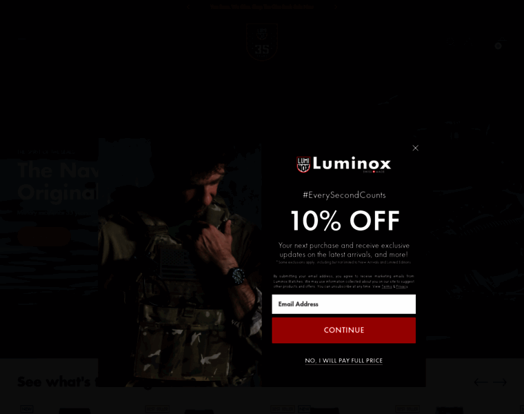 Luminox.com thumbnail