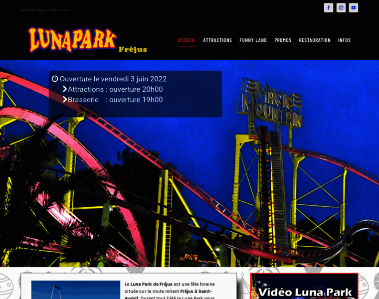 Lunaparkfrejus.fr thumbnail