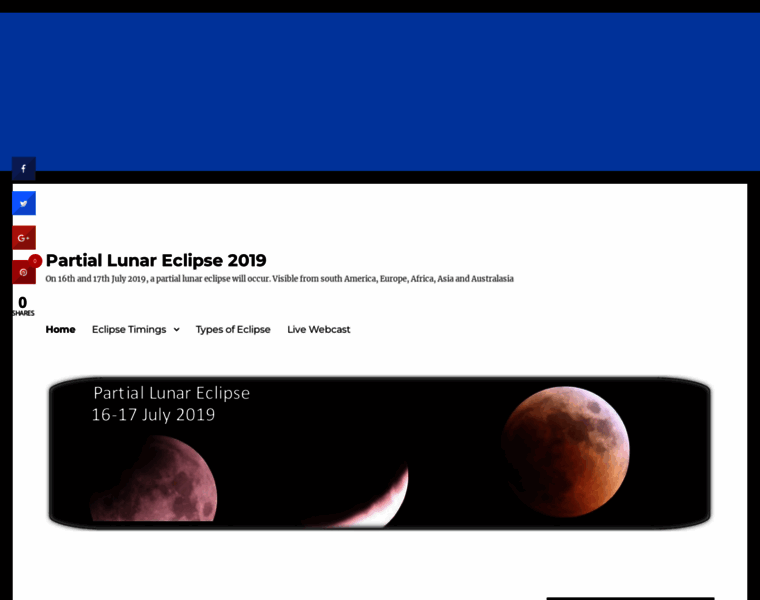 Lunareclipse2018.org thumbnail