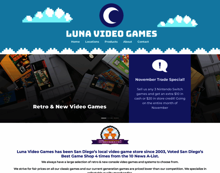 Lunavideogames.com thumbnail