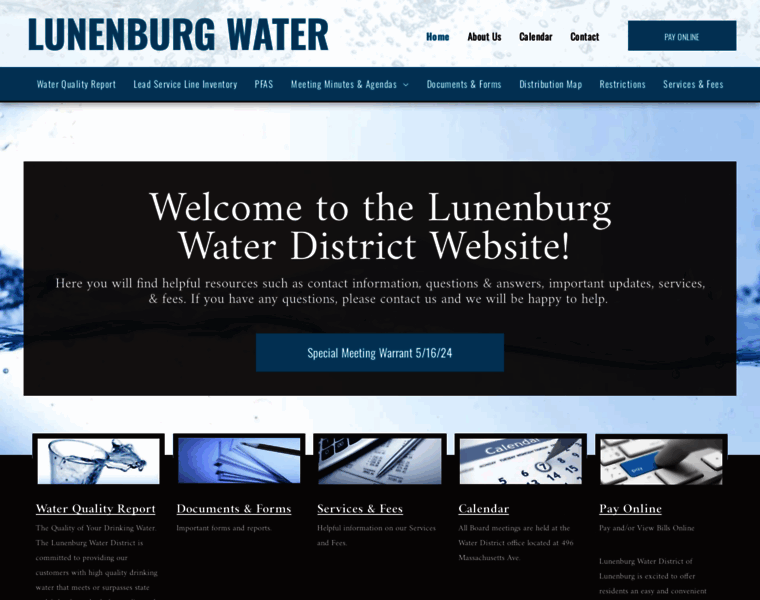 Lunenburgwater.com thumbnail