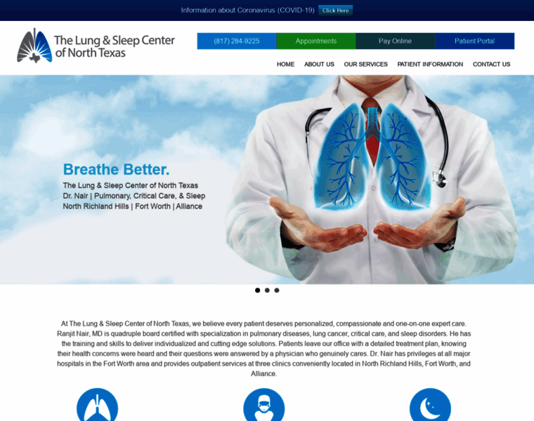 Lungsleeptexas.com thumbnail