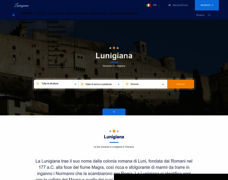 Lunigiana.com thumbnail