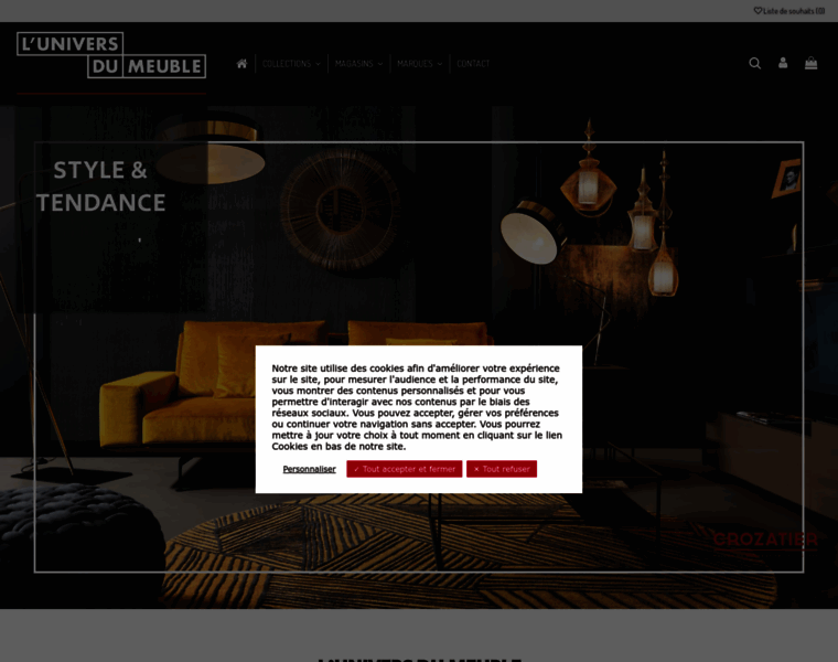 Luniversdumeuble.fr thumbnail