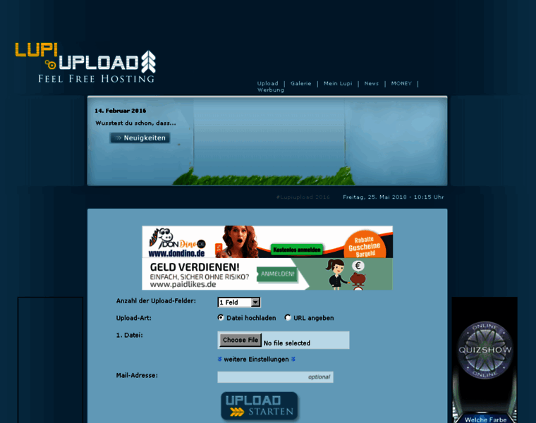 Lupiupload.de thumbnail