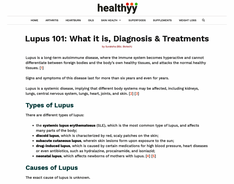 Lupusalliance.org thumbnail