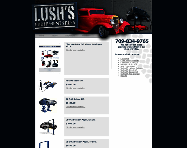 Lushsequipmentsales.com thumbnail