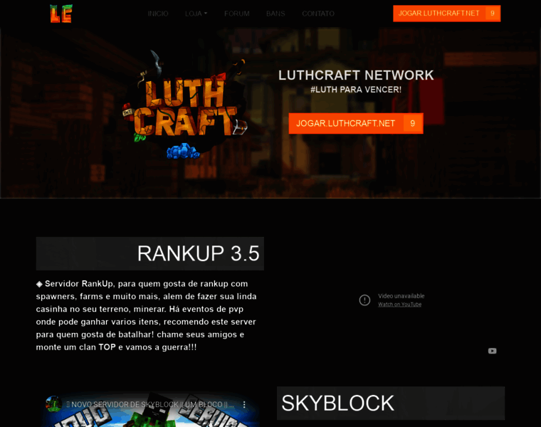 Luthcraft.net thumbnail