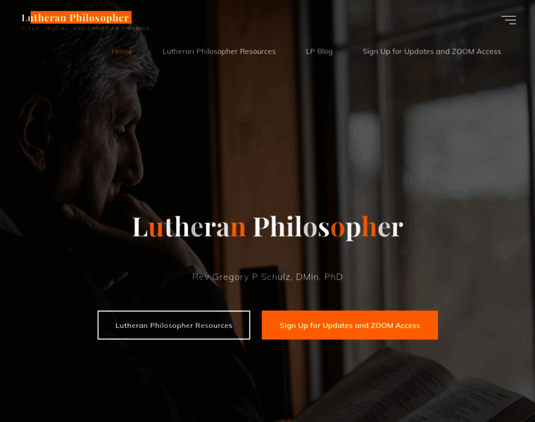 Lutheranphilosopher.com thumbnail