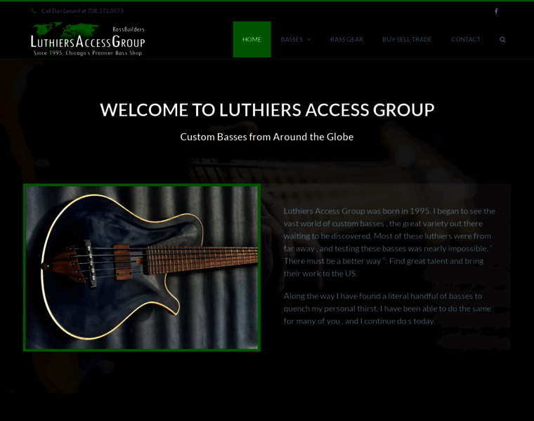 Luthiersaccessgroup.com thumbnail