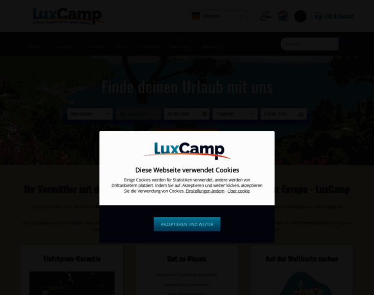 Lux-camp.de thumbnail