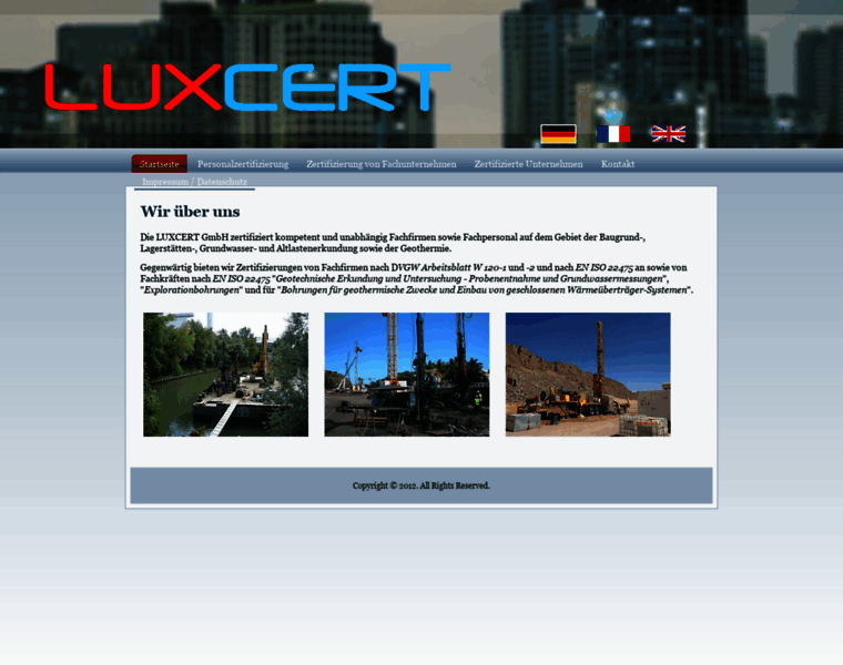 Luxcert.com thumbnail
