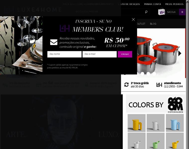 Luxe4home.com.br thumbnail