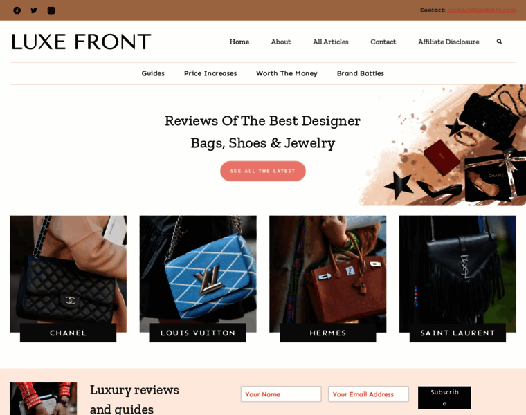 Luxefront.com thumbnail
