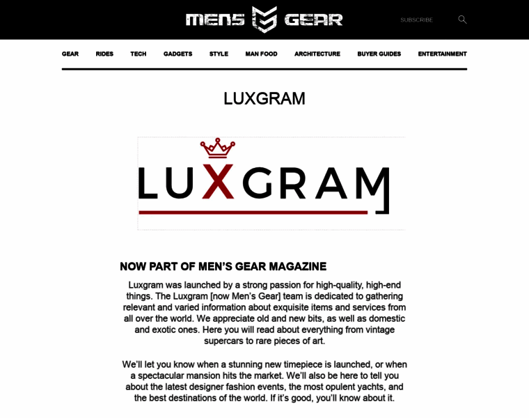 Luxgram.com thumbnail