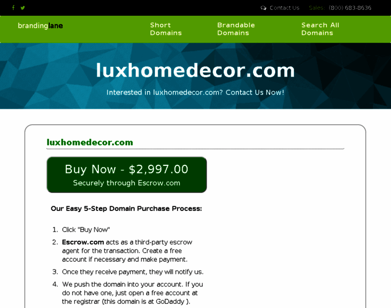 Luxhomedecor.com thumbnail