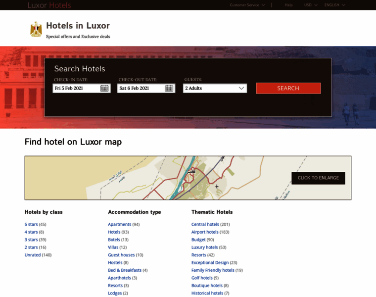 Luxor-hotels-eg.com thumbnail