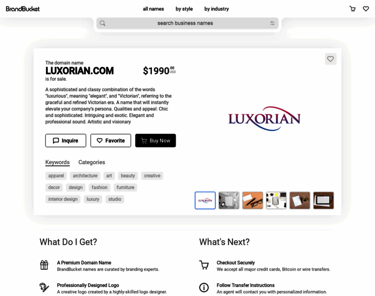Luxorian.com thumbnail