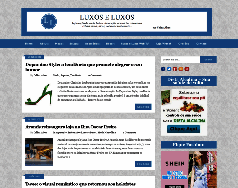 Luxoseluxos.com.br thumbnail