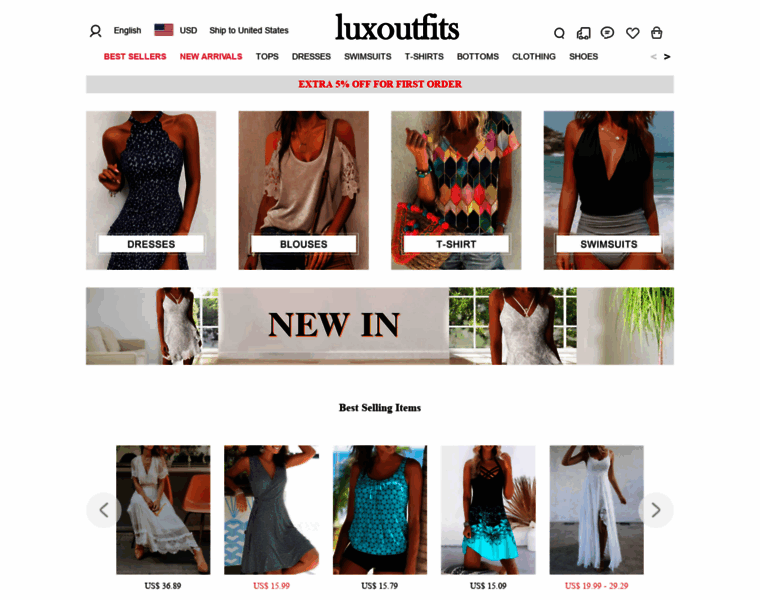 Luxoutfits.com thumbnail