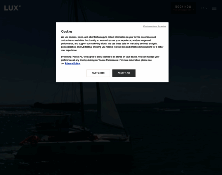 Luxresorts.com thumbnail