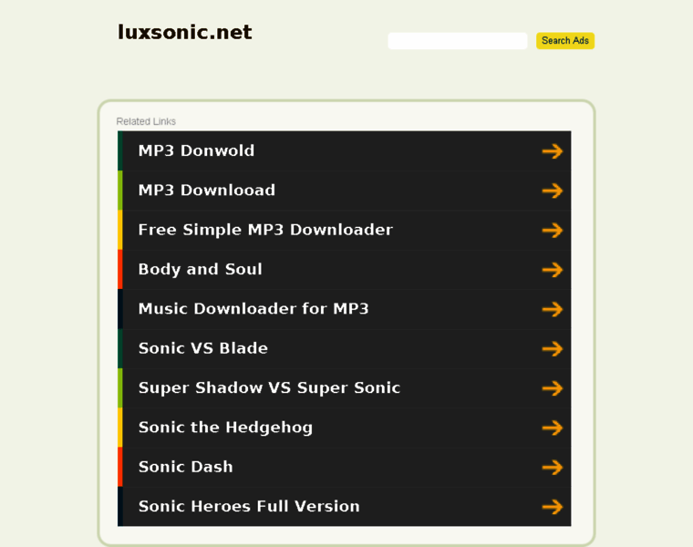 Luxsonic.net thumbnail