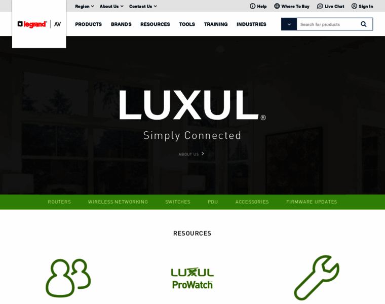 Luxul.com thumbnail