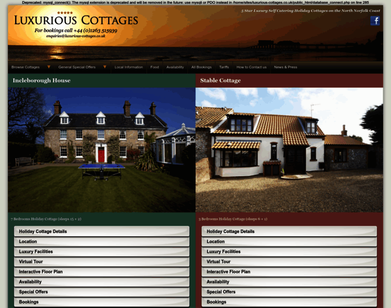 Luxurious-cottages.co.uk thumbnail