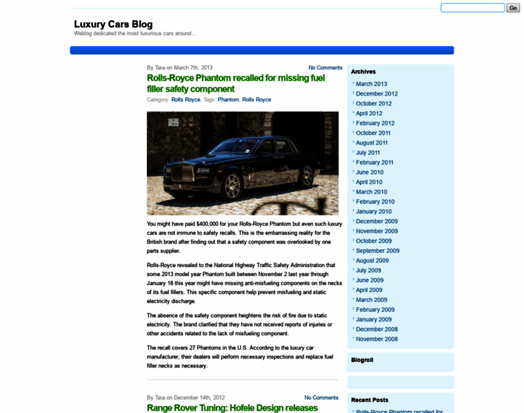 Luxury-cars.biz thumbnail