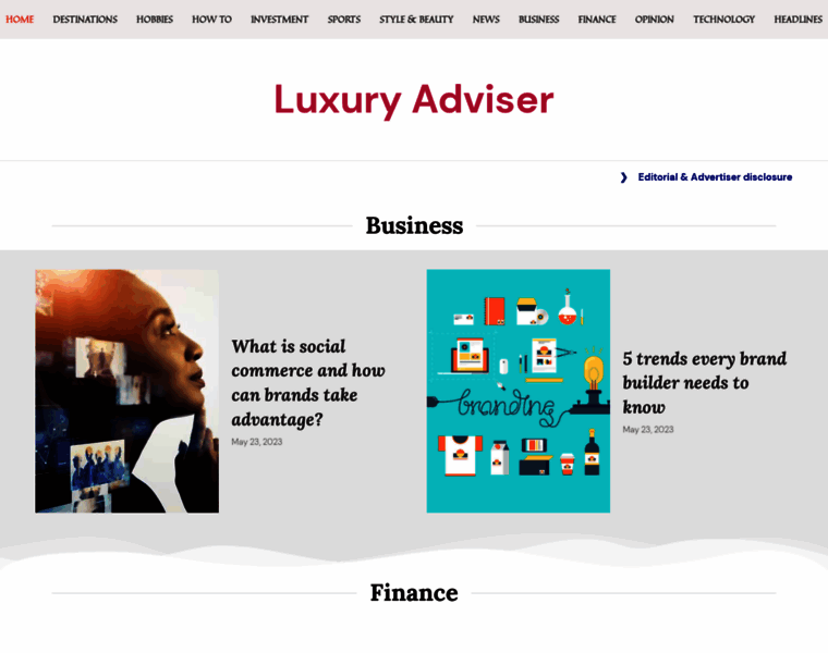 Luxuryadviser.com thumbnail