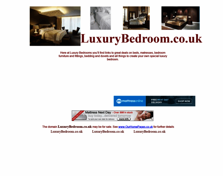 Luxurybedroom.co.uk thumbnail