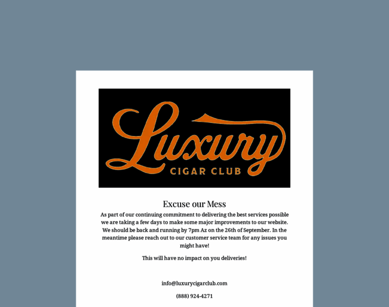 Luxurycigar.club thumbnail