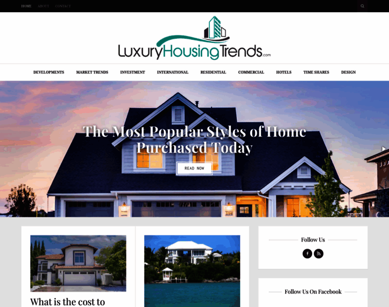 Luxuryhousingtrends.com thumbnail