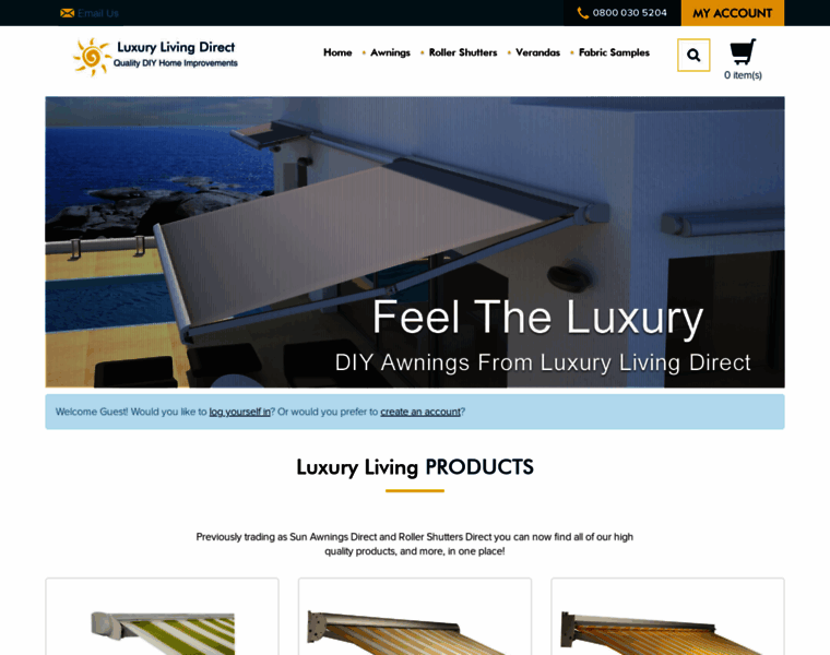 Luxurylivingdirect.co.uk thumbnail
