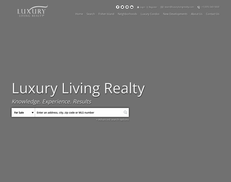 Luxurylivingrealty.com thumbnail