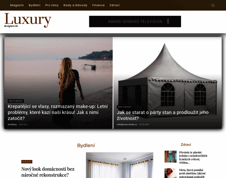 Luxurymagazin.cz thumbnail