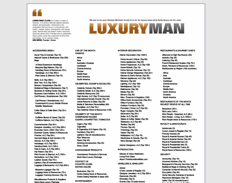 Luxuryman.com thumbnail