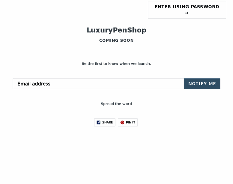Luxurypenshop.com thumbnail