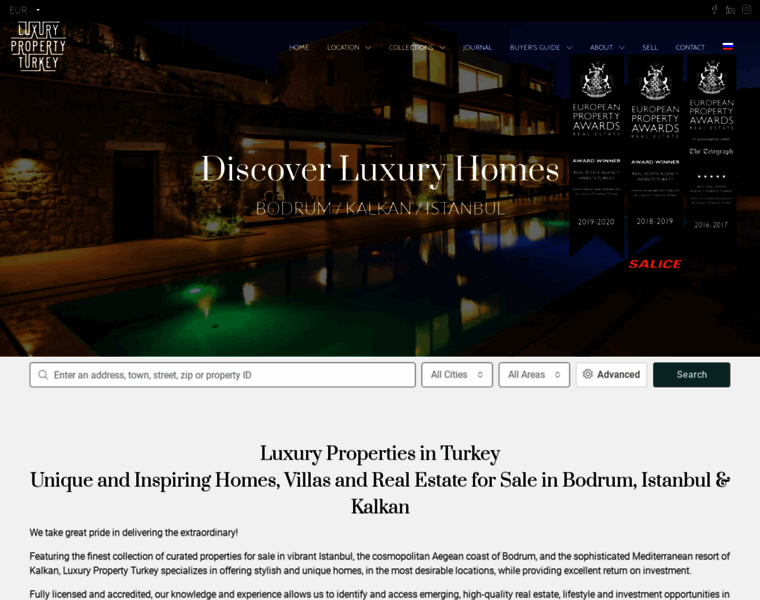 Luxurypropertyturkey.com thumbnail