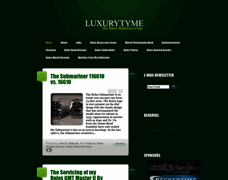 Luxurytyme.com thumbnail