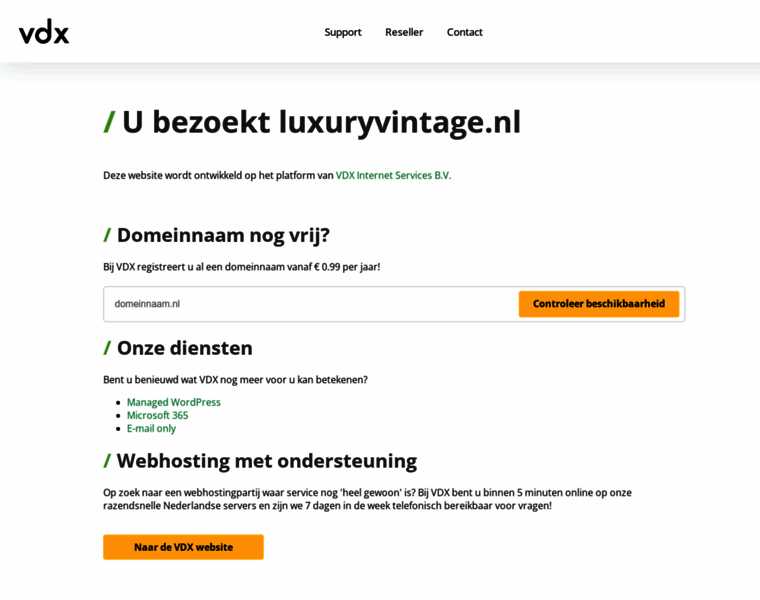 Luxuryvintage.nl thumbnail