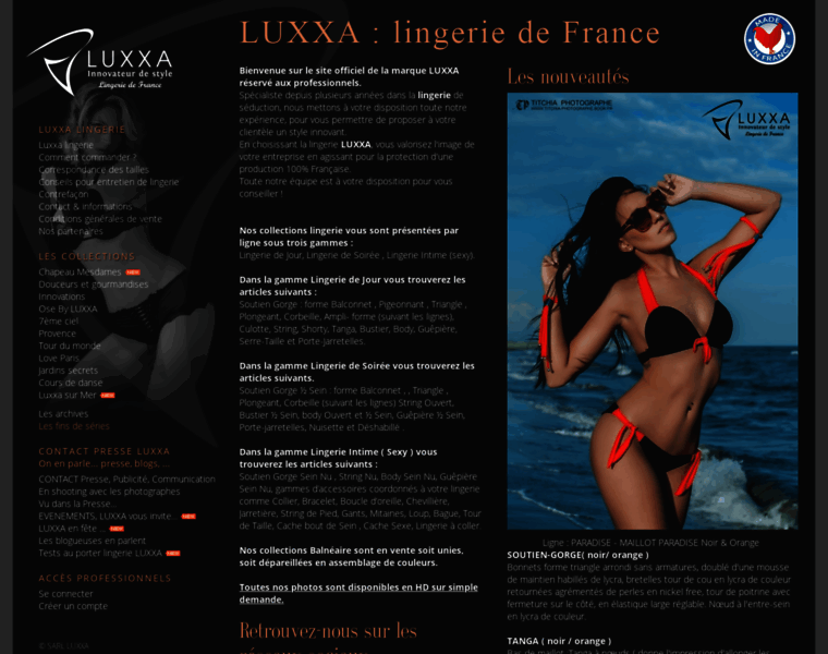 Luxxaofficialwebsite.com thumbnail