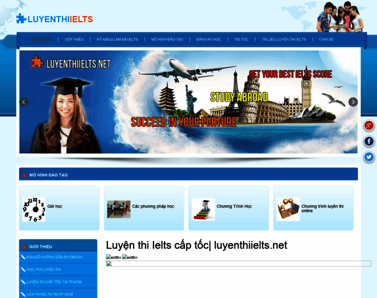 Luyenthiielts.net thumbnail
